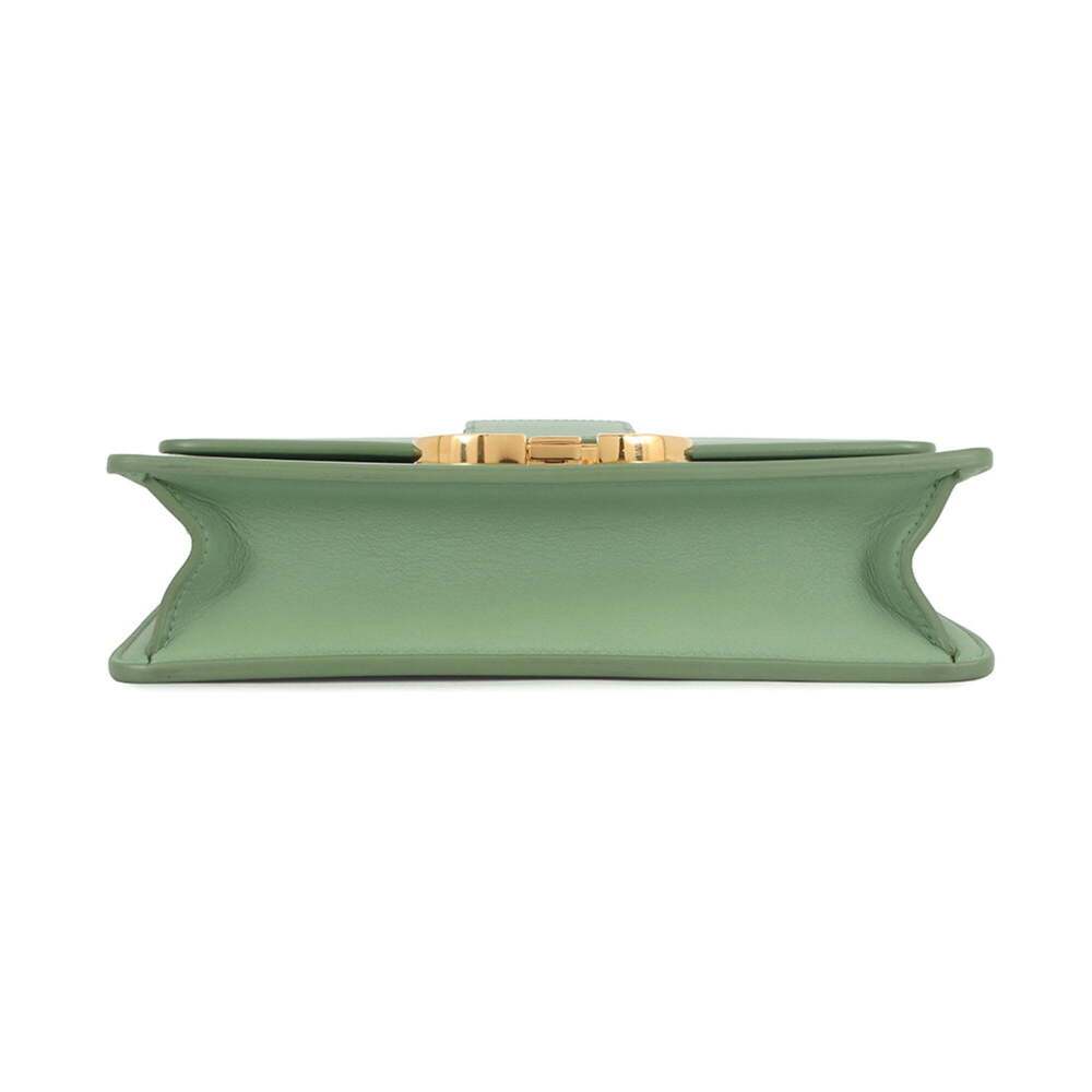 CHRISTIAN DIOR Green Leather Shoulder Bag - Picture 3 of 16